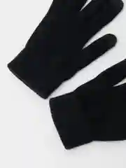 Черные перчатки сенсорные