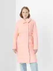 Розовый пальто женское демисезонное ПАЛЕТО