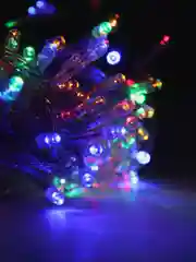 Гирлянда, новогодние украшения, 20 м 200 LED лампочек,разноцветная,прозрачный провод, RGB