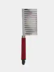 Бордовый нож для нарезки картофеля фри , нож фигурный