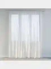 Тюль вуаль белый однотонный,тюль на шторной ленте,тюль в гостинную,тюль в комнату,шторы