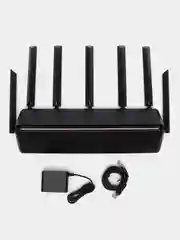 Черный wi-fi роутер Xiaomi Mi Router Aiot AX6000