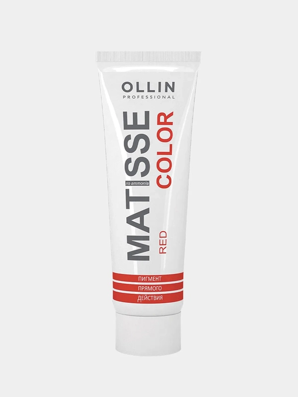Пигмент прямого действия "OLLIN PROFESSIONAL" MATISSE COLOR red/красный 100мл