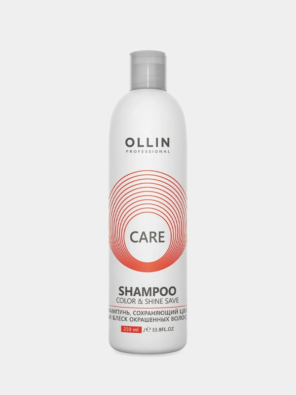 Шампунь, сохраняющий цвет и блеск окрашенных волос "OLLIN PROFESSIONAL" CARE 250 мл
