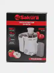 Белый соковыжималка Sakura SA-6511W, 800Вт
