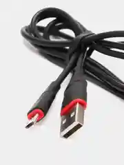 Белый зарядное сетевое устройство 2.1 А с кабелем micro-USB 1 м Borofone BA20A, зарядка на андроид