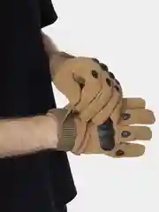 Бронзовый перчатки тактические