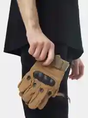 Бронзовый перчатки тактические
