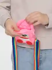 Желтый силиконовая сумка-кошелек для девочек