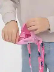 Розовый силиконовая сумка-кошелек для девочек