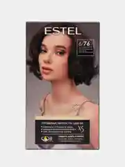 Стойкая крем-гель краска для волос 5/77 Estel Color Signature "Горячий шоколад"