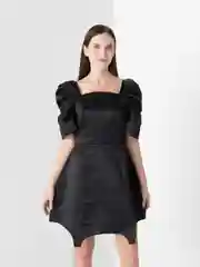 Черный вечернее женское платье