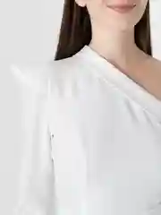 Белый вечернее платье
