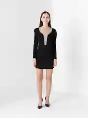 Черный платье женское