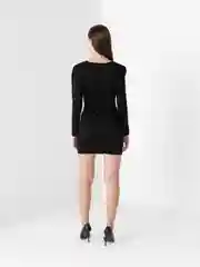 Черный платье женское