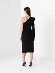 Черный вечернее платье