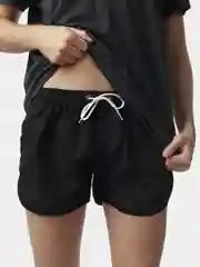 Черный шорты пляжные мужские спортивные