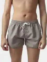 Серый шорты пляжные мужские спортивные
