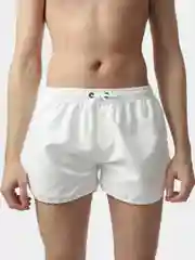 Белый шорты пляжные мужские спортивные