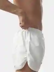 Белый шорты пляжные мужские спортивные