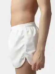 Белый шорты пляжные мужские спортивные