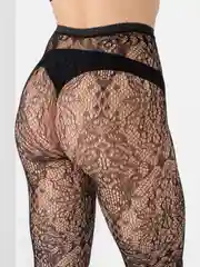 Коралловый меланж колготки женские в сетку, капроновые, черные, 37 видов