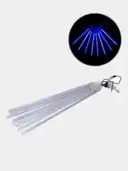 Синий гирлянда Светодиодная LED гирлянда метеоритный дождь. Тающие сосульки. Новый год, 8 колб