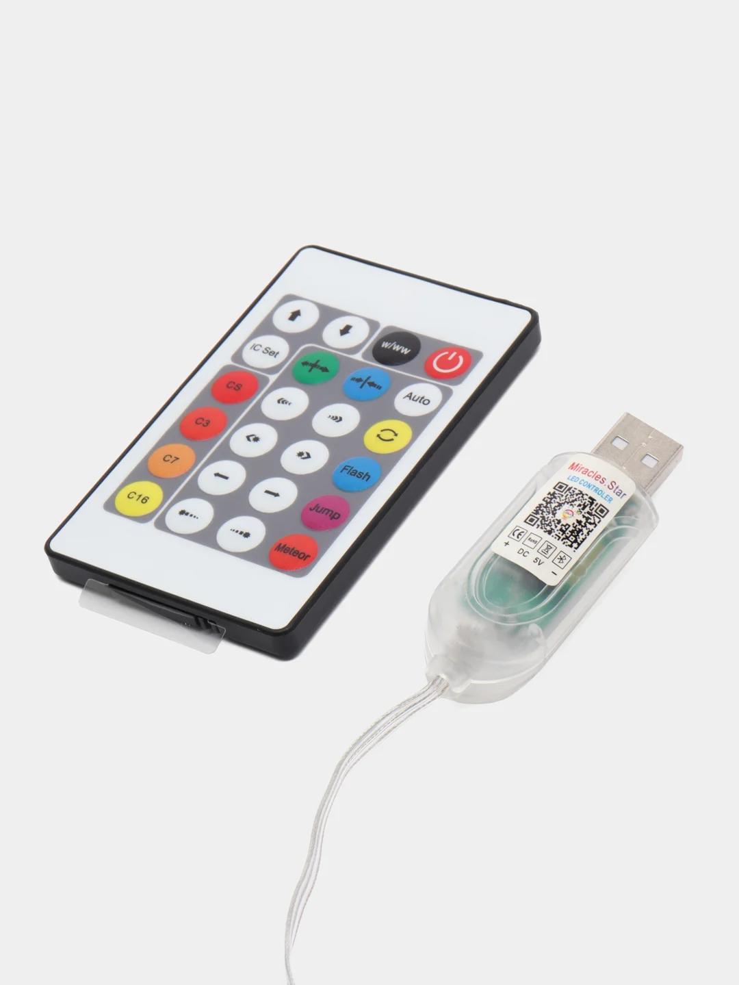 Светодиодная LED гирлянда с пультом, 10 м USB, Bluetooth Led Strip Light Dream Color