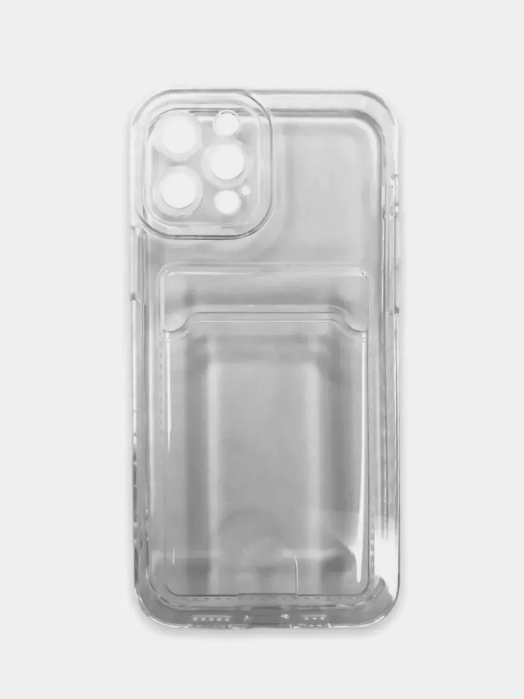 Чехол для iPhone 6,7, 8, Plus, SE 2020, 11, 12 Pro, X, XR, 13 Pro, 14 с карманом для карты