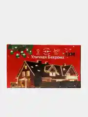 Конфетный гирлянда-бахрома уличная, светодиодная, 12 метров, 4 цвета