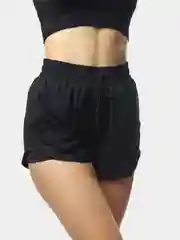 Черный шорты женские спортивные