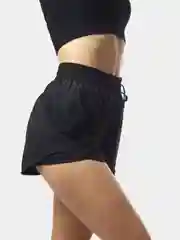 Черный шорты женские спортивные
