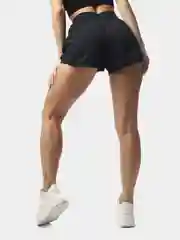 Черный шорты женские спортивные