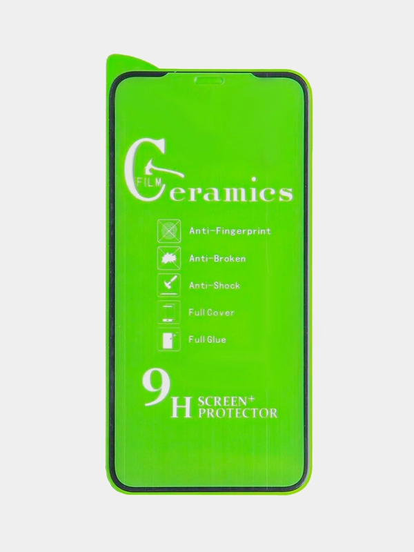 Керамическое защитное стекло для iPhone X / XS / 11 Pro