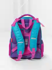 Рюкзак Hatber ERGONOMIC, школьный ранец, 2 отделения, для девочек