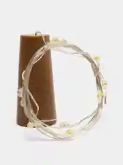 Cветодиодная гирлянда пробка для декора 1, 2 и 3 метра, 10, 20 и 30 LED
