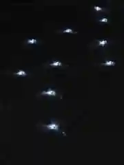 Белый гирлянда-штора светодиодная, 2 цвета, удлинитель
