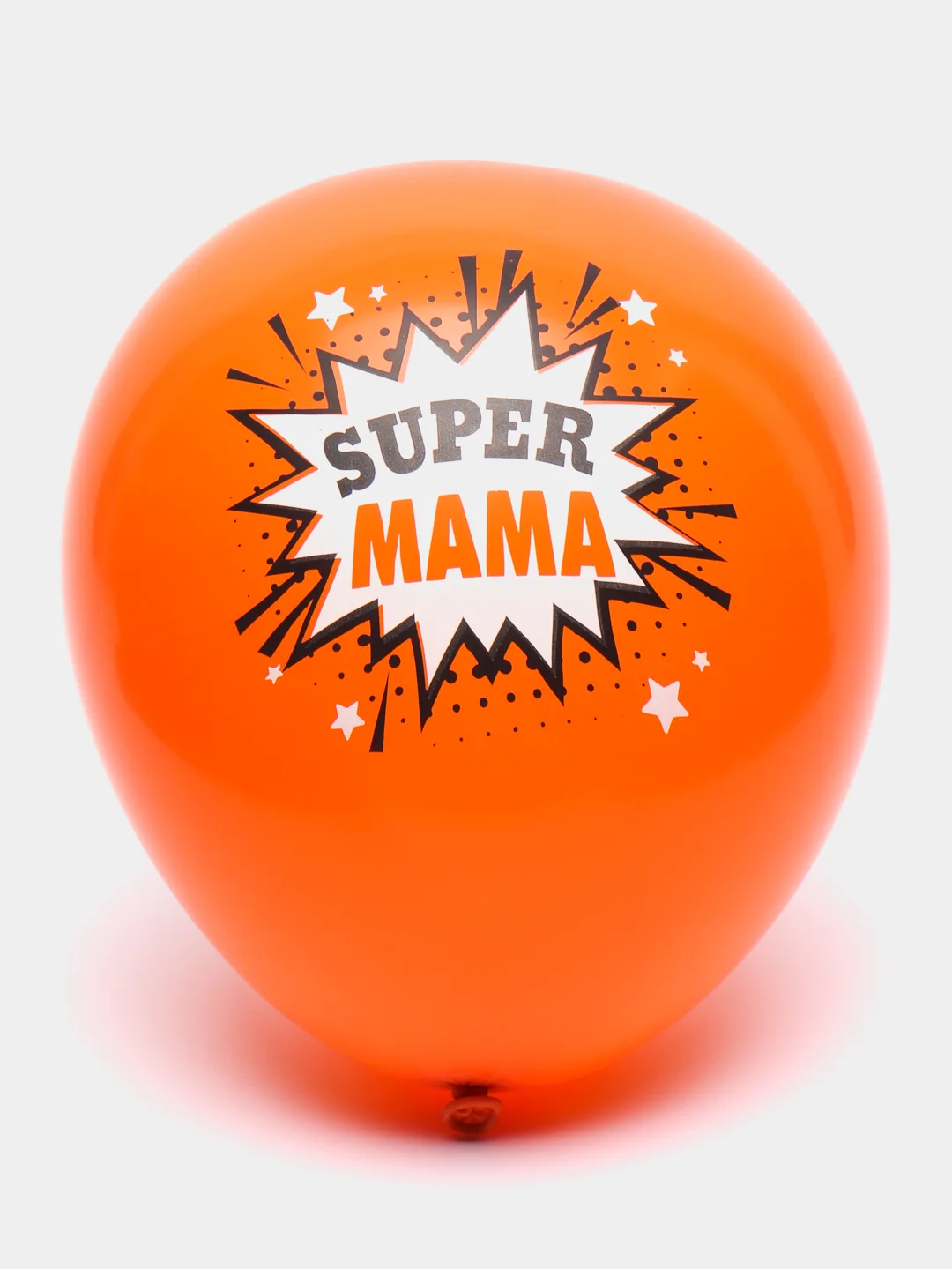 Оранжевый воздушные шары "SUPER мама"