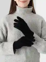 Шерстяные перчатки, женские, зимние