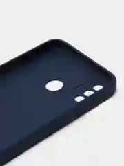Коричневый чехол силиконовый с принтом и защитой камеры для Tecno Spark 6 Go