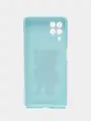 Лимонный чехол для Samsung A22 (самсунг), силиконовый, с принтом