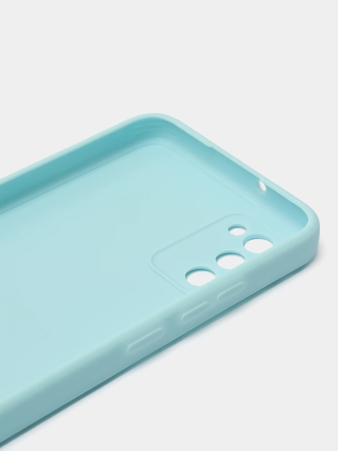 Золотой чехол силиконовый с принтом и защитой камеры для Samsung Galaxy A02s (самсунг)