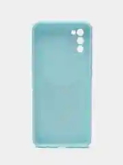 Золотой чехол силиконовый с принтом и защитой камеры для  Samsung Galaxy A02s (самсунг)