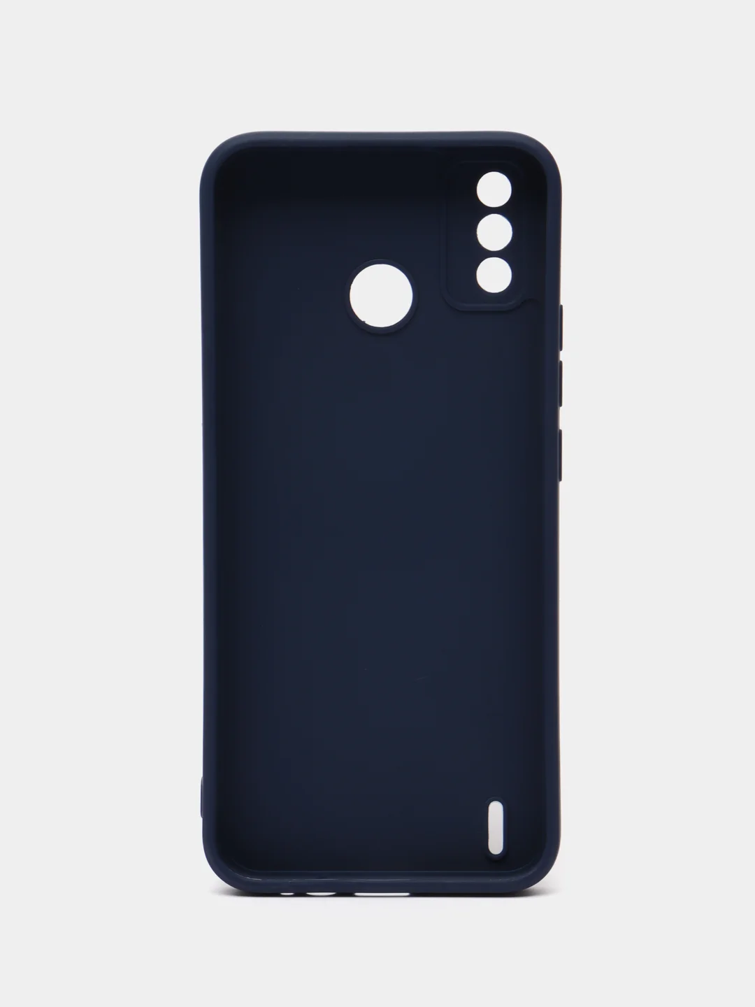 Терракотовый чехол силиконовый с принтом и защитой камеры для Tecno Spark 6 Go