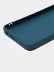 Угольный чехол силиконовый с принтом и защитой камеры для  Samsung Galaxy A02s (самсунг)