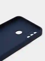 Серый чехол силиконовый с принтом и защитой камеры для Tecno Spark 6 Go