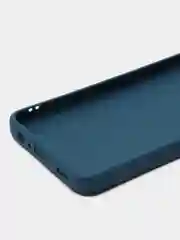 Хаки чехол силиконовый с принтом и защитой камеры для  Samsung Galaxy A02s (самсунг)