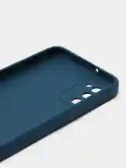 Хаки чехол силиконовый с принтом и защитой камеры для  Samsung Galaxy A02s (самсунг)