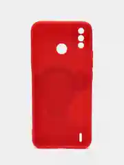 Карамельный чехол силиконовый с принтом и защитой камеры для Tecno Spark 6 Go