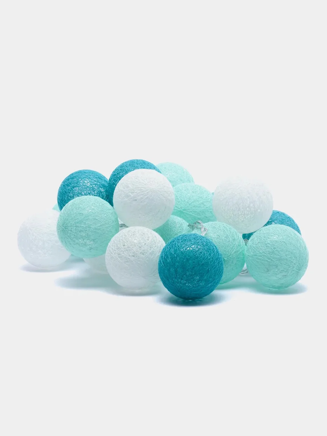Розовый гирлянда интерьерная шарики "Macarons"